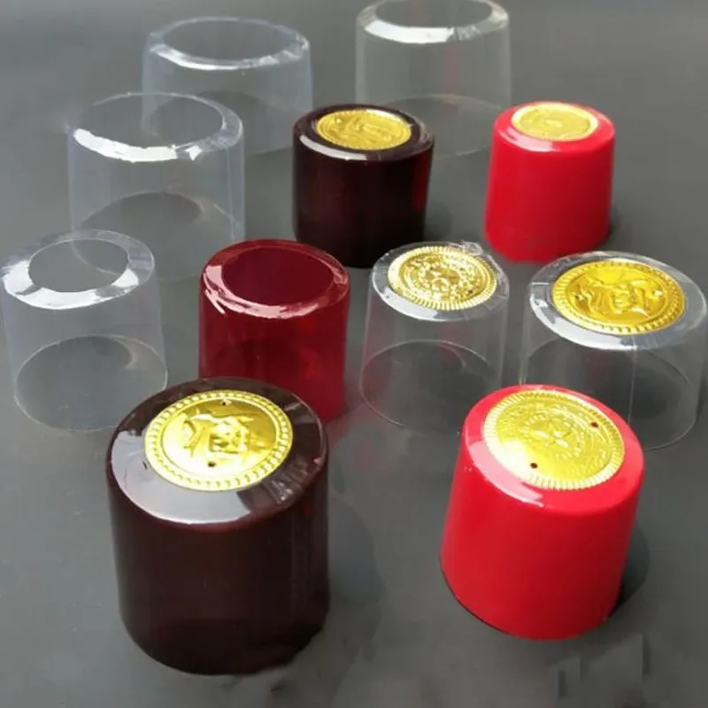 100X زجاجة نبيذ PVC يتقلص الفي - مراجعة Wine Beer Liquor وسعره
