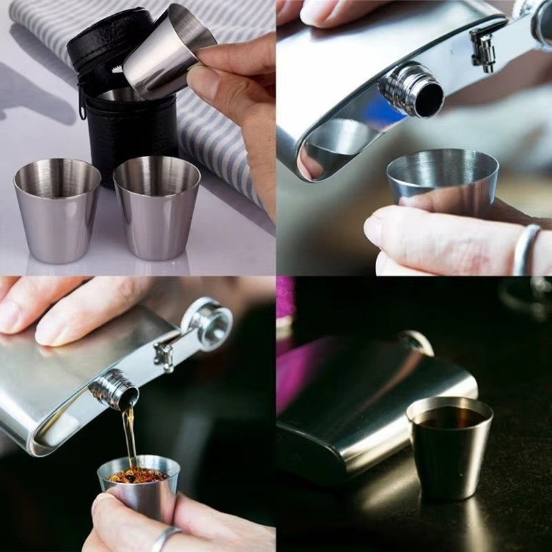 أكواب سفر خارجية 30 مل/70 مل/1 - مراجعة Beer Flight Set وسعره