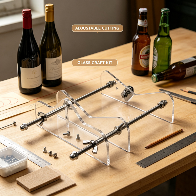 أداة جديدة لقطع الزجاجات، طقم  - مراجعة Beer Wine Kit وسعره