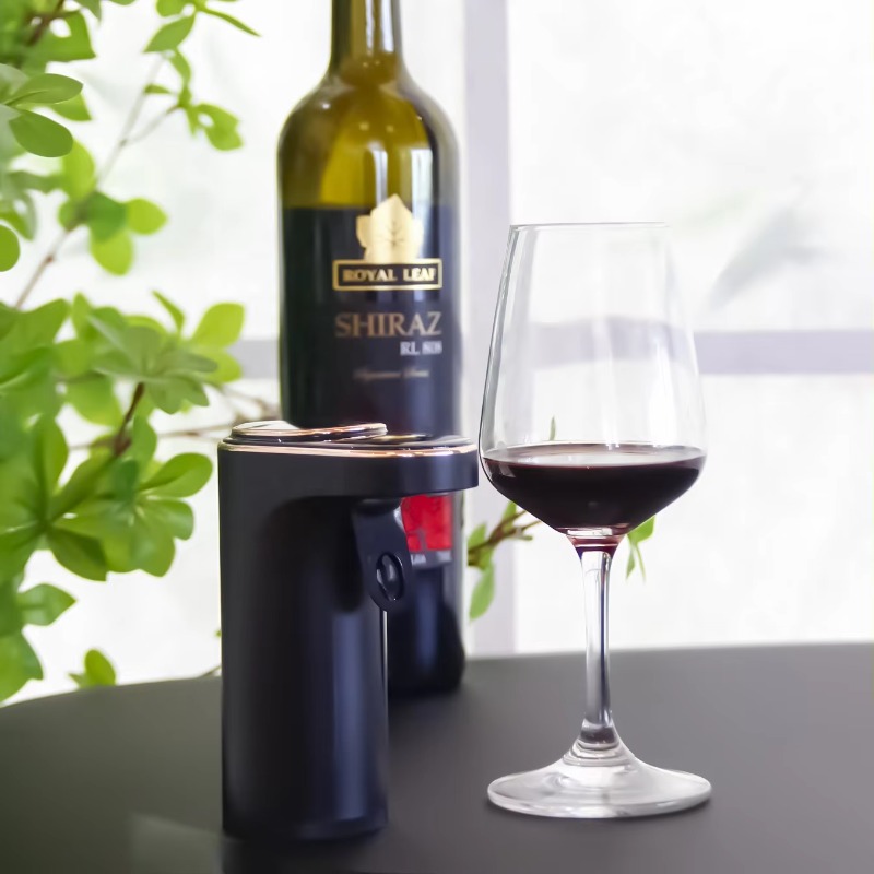 نبيذ Baijiu كهربائي قابل لإعاد - مراجعة Wine Aerator Pour وسعره