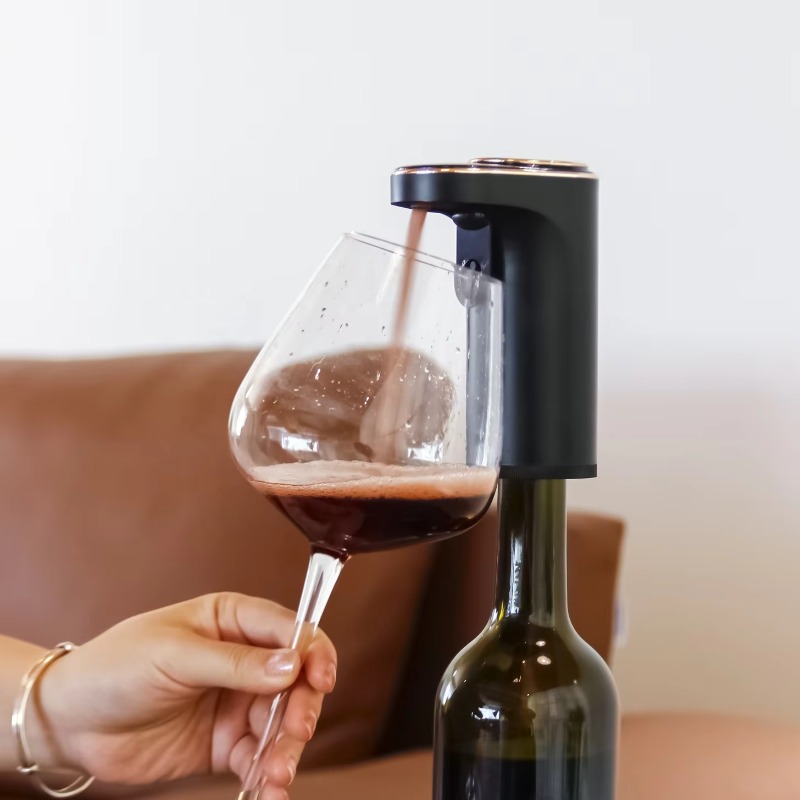 نبيذ Baijiu كهربائي قابل لإعاد - مراجعة Wine Aerator Pour وسعره