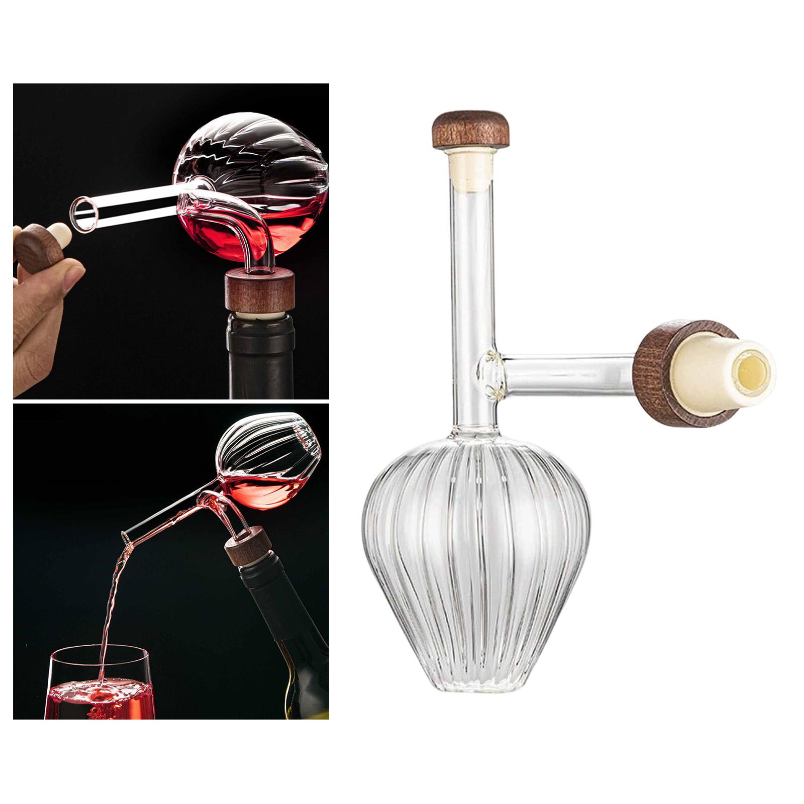 مجموعة زجاجية مبتكرة للصب السر - مراجعة Wine Aerator Pour وسعره