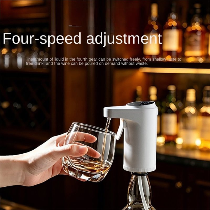 موزع نبيذ كهربائي T21C مع جهاز - مراجعة Wine Aerator Pour وسعره