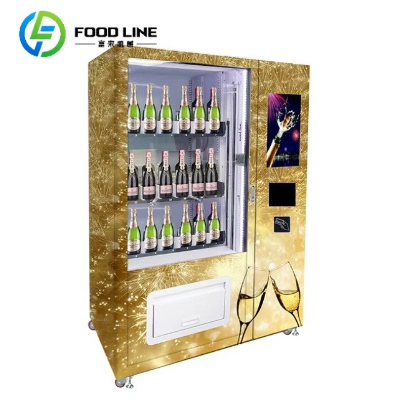 آلة بيع البيرة الباردة المخصصة - مراجعة Wine To Beer Alcohol وسعره
