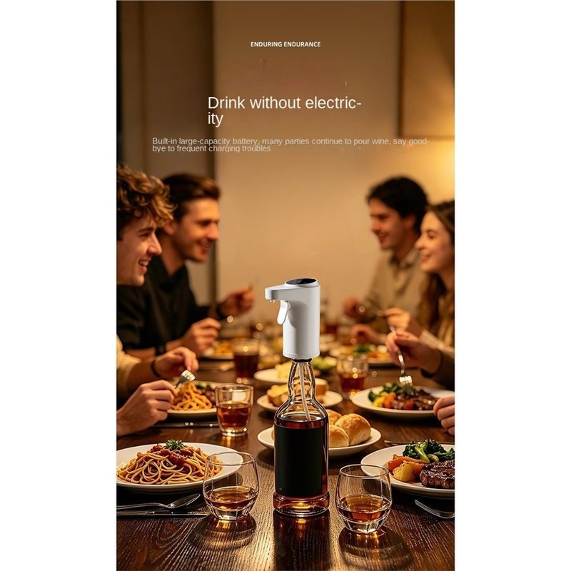 [عرض ساخن! A34R] موزع نبيذ كهر - مراجعة Wine Aerator Pour وسعره