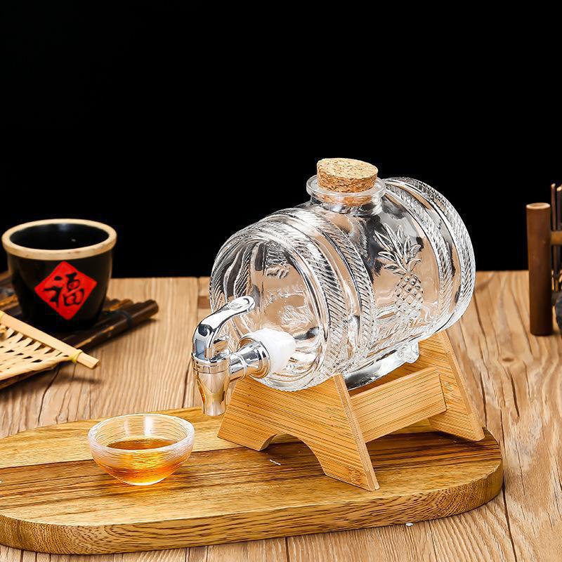 1L الزجاج ويسكي برميل برميل نب - مراجعة Wine To Beer Alcohol وسعره