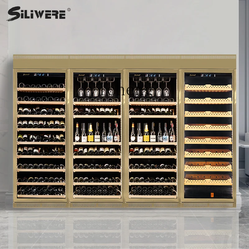 خزانة النبيذ C21، خزانة نبيذ ب - مراجعة Wine & Beer Unlimited Spirits Photos وسعره