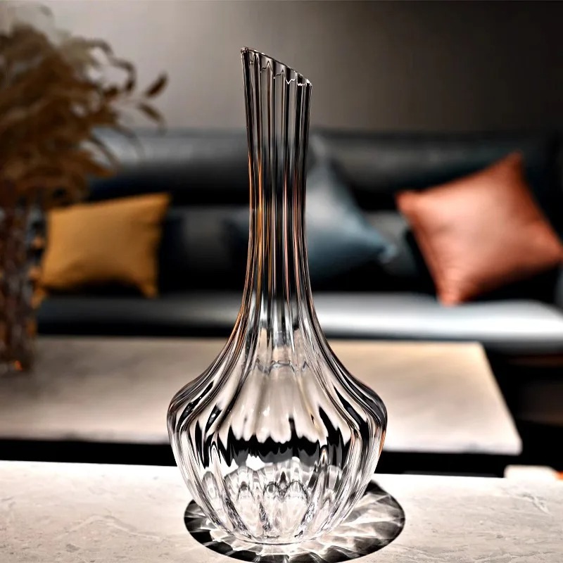 إبريق نبيذ كريستالي أنيق بتصمي - مراجعة Wine Aerator Pour وسعره